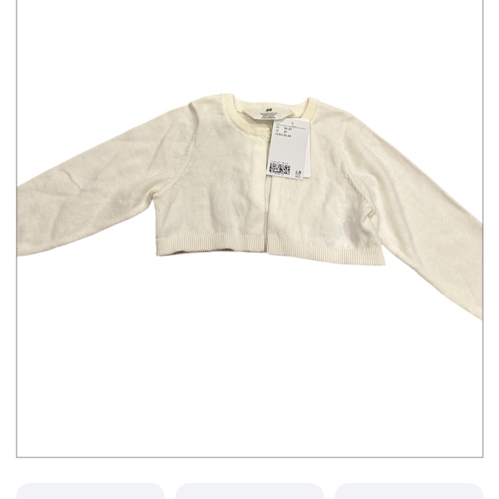 H&M Kids Ivory Sweater